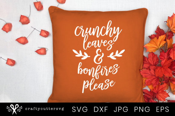 Crunchy Leaves Bonfires Please Quote Graphics for Crafts