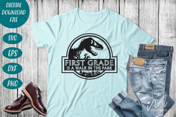 First Grade is a Walk in the Park SVG for Crafts and Graphics