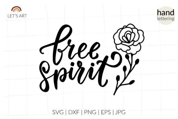 Free Spirit Svg for Embroidery Projects