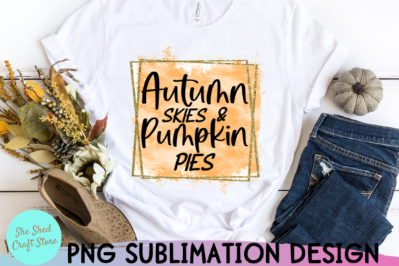 Sublimation Fall Quote Design for Crafts and Graphics