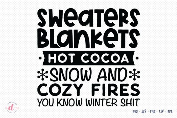 Sweaters Blankets Hot Cocoa Winter SVG Review