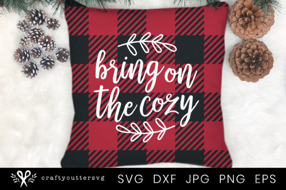 Winter Quote Winter Pillow Graphics for Crafts